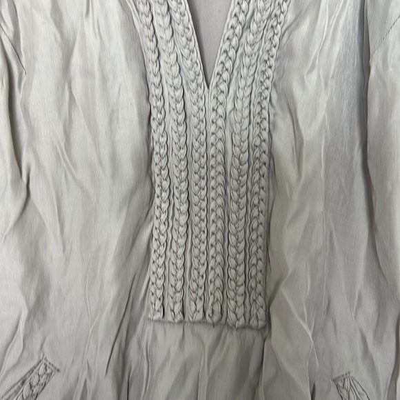 Union of Angels Taupe Sleeveless Gia Dress Size L - Picture 4 of 6